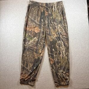 HECS Stealthscreen Pants Mens 2XL Camo Hunting Joggers Elastic Waist Drawstring